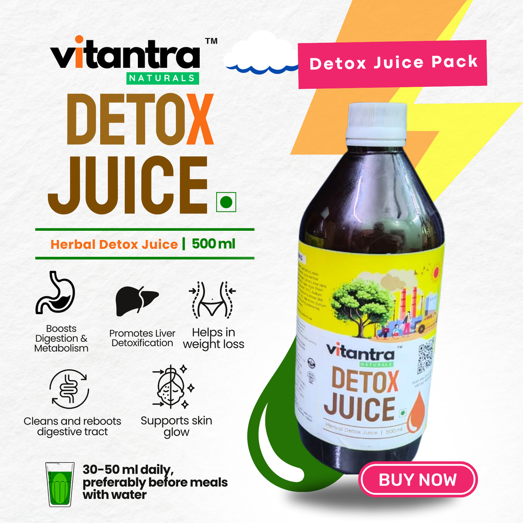 Immuno Detox Fusion – Ayurvedic Dual-Action Wellness Combo (Detox Juice + Amla Juice)