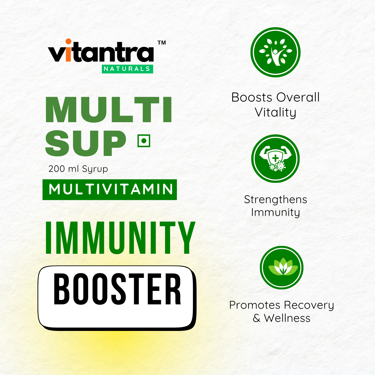 MULTI SUP – Ayurvedic Multivitamin Syrup for Immunity, Strength, Vitality & Daily Wellness